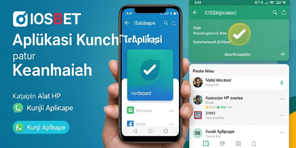 Tampilan antarmuka pengguna IOSBET yang sederhana dan intuitif.