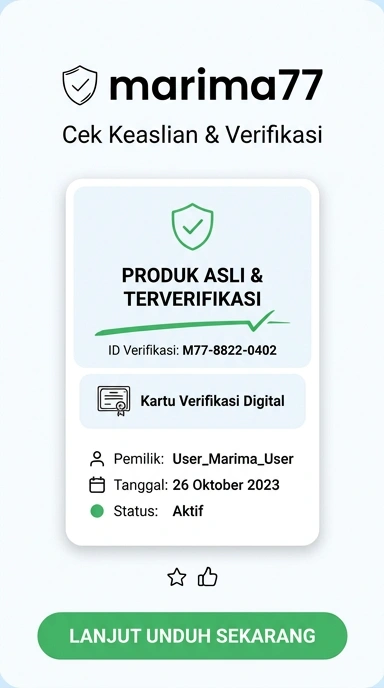 Halaman Resmi Marima77 untuk Pengguna Android
